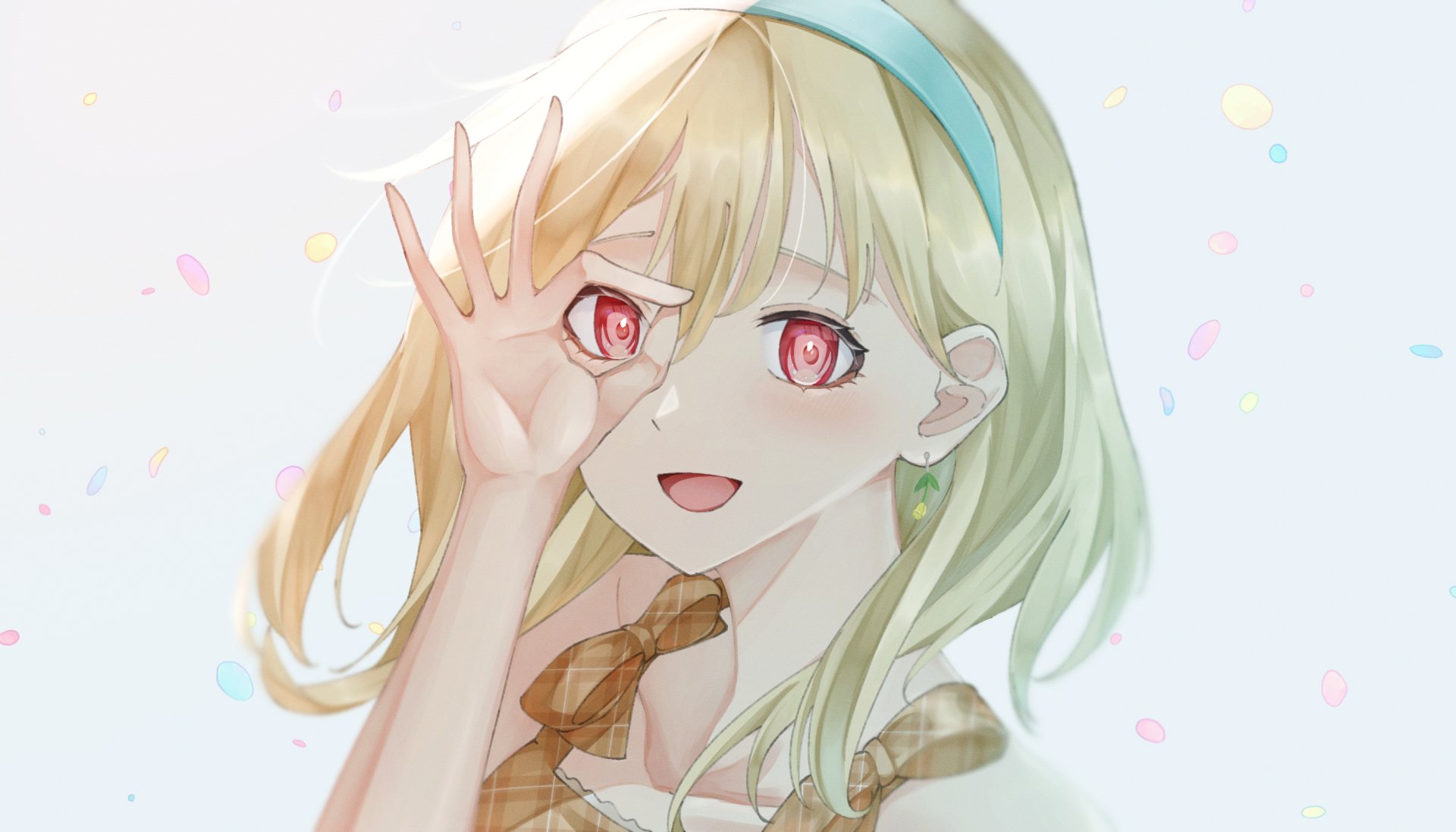 Download Lupinus Virtual Games VSPO! Kogara Toto Anime Virtual Youtuber HD Wallpaper by みどり