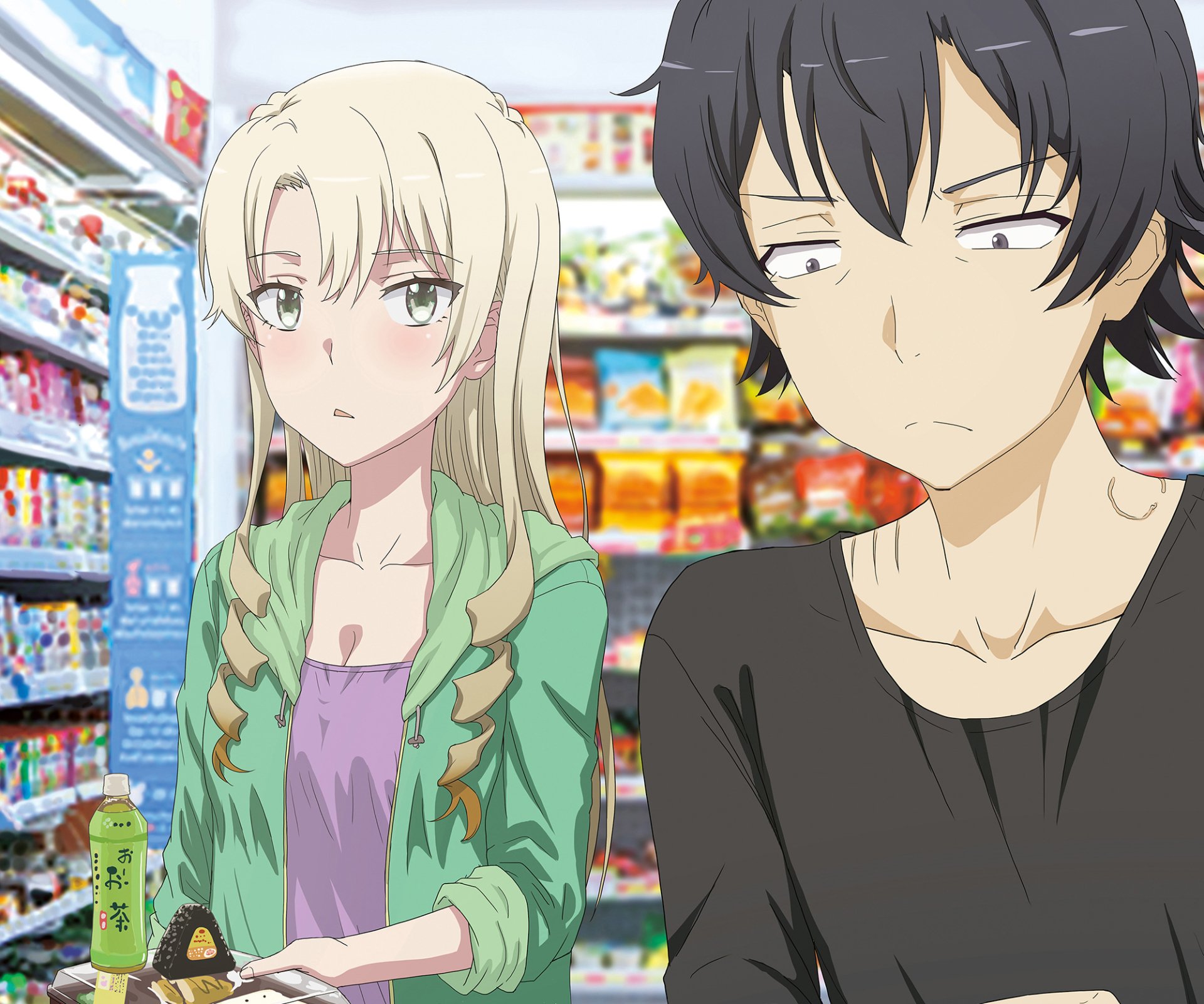 Download Yumiko Miura Hachiman Hikigaya Anime My Teen Romantic Comedy SNAFU HD Wallpaper