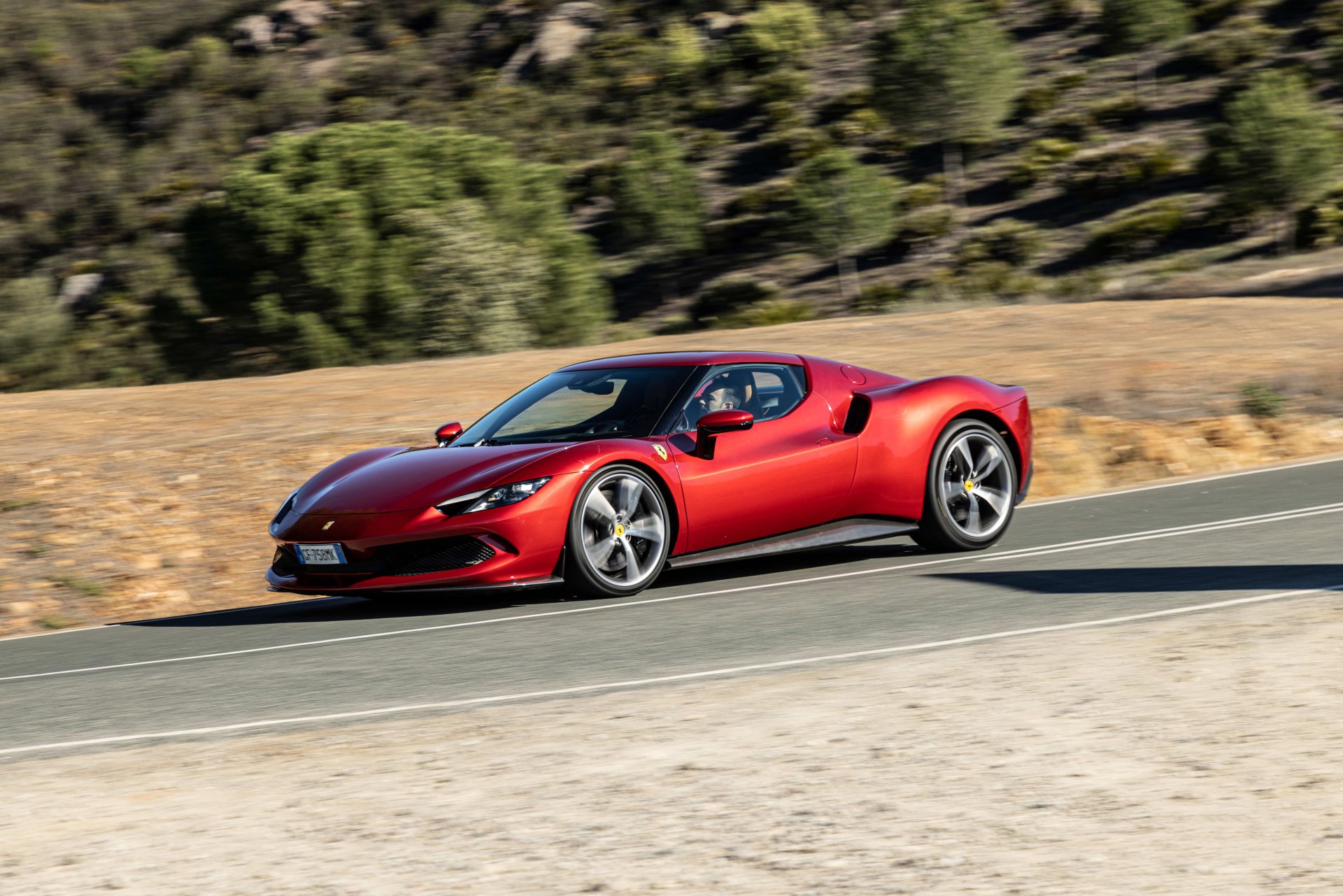 Download Supercar Vehicle Ferrari 296 GTB 4k Ultra HD Wallpaper