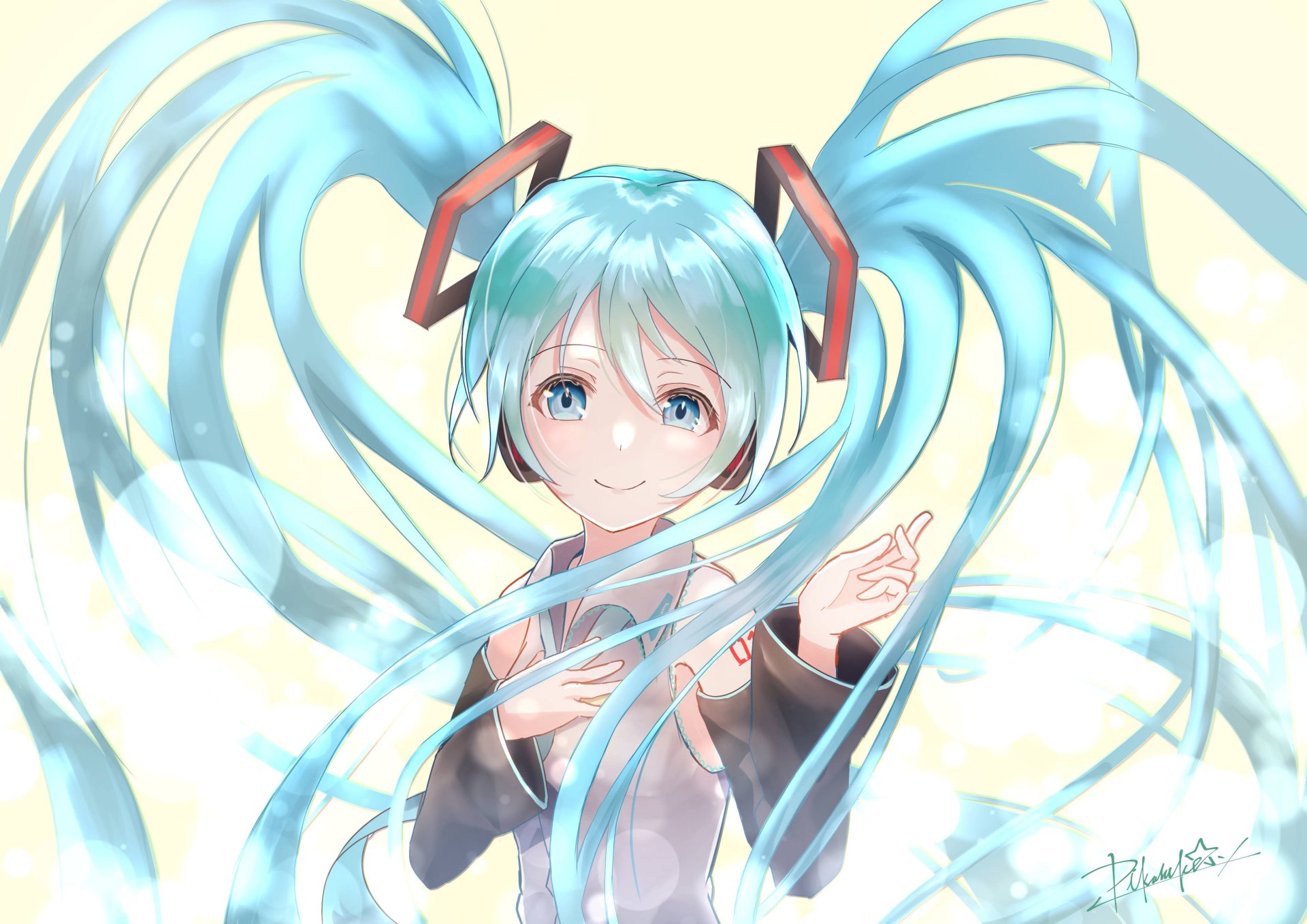 Download Hatsune Miku Anime Vocaloid 4k Ultra HD Wallpaper