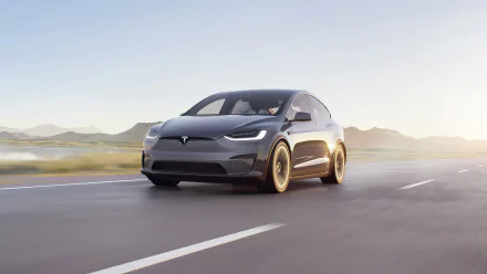 vehicle Tesla Model X Plaid HD Desktop Wallpaper | Background Image