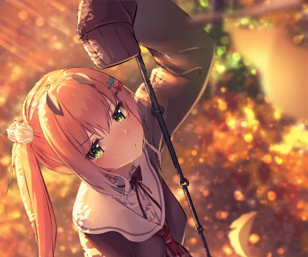 hololive Momosuzu Nene Anime Virtual Youtuber HD Desktop Wallpaper | Background Image