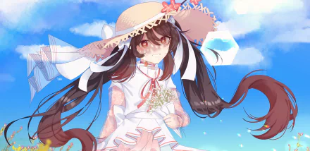 Hu Tao video game Genshin Impact HD Desktop Wallpaper | Background Image