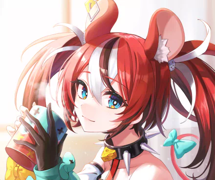 hololive Hakos Baelz Anime Virtual Youtuber HD Desktop Wallpaper | Background Image