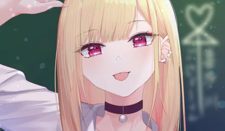 Marin Kitagawa Anime My Dress-Up Darling HD Desktop Wallpaper | Background Image