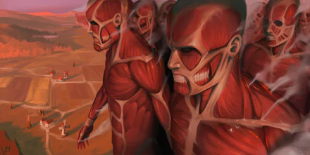 The Rumbling (Attack On Titan) Anime Attack on Titan HD Desktop Wallpaper | Background Image