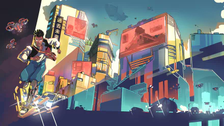 video game Aerial_Knight's Never Yield HD Desktop Wallpaper | Background Image