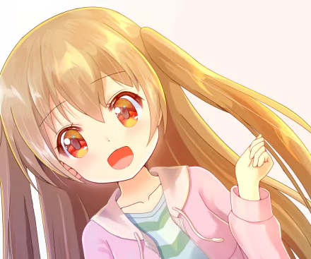 Koharu Minagi Anime Slow Loop HD Desktop Wallpaper | Background Image