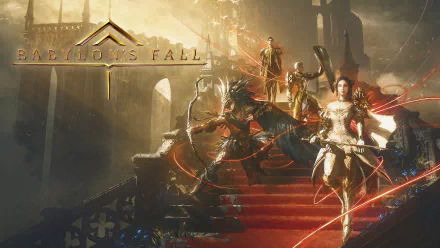 video game BABYLON'S FALL HD Desktop Wallpaper | Background Image