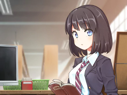 Anime girl anime girl HD Desktop Wallpaper | Background Image