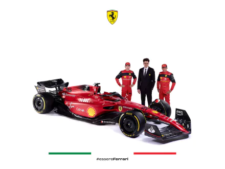  Ferrari F1-75 - 2022 Formula One World Championship - Pilots