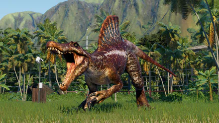 video game Jurassic World Evolution 2 HD Desktop Wallpaper | Background Image