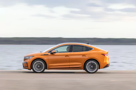 vehicle Skoda Enyaq iV 80 HD Desktop Wallpaper | Background Image