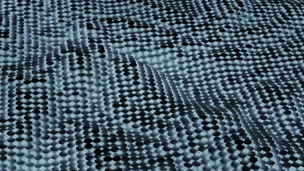  Abstract 3D Displacement Pattern