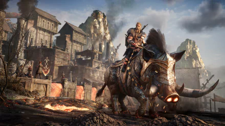Assassin's Creed Valhalla: Dawn of Ragnarok video game Assassin's Creed Valhalla HD Desktop Wallpaper | Background Image