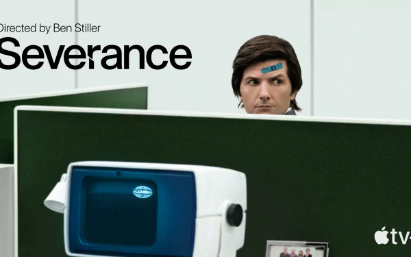 Adam Scott TV Show Severance HD Desktop Wallpaper | Background Image