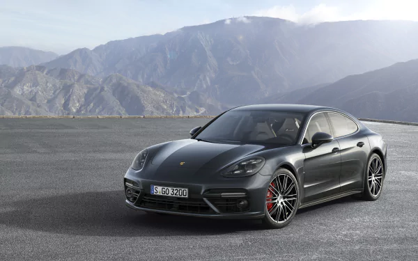 black car vehicle Porsche Panamera HD Desktop Wallpaper | Background Image
