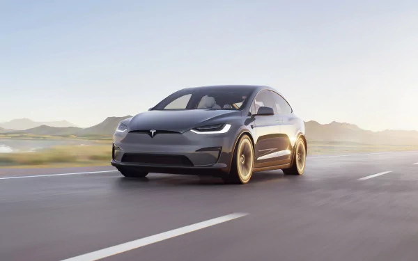 vehicle Tesla Model X Plaid HD Desktop Wallpaper | Background Image