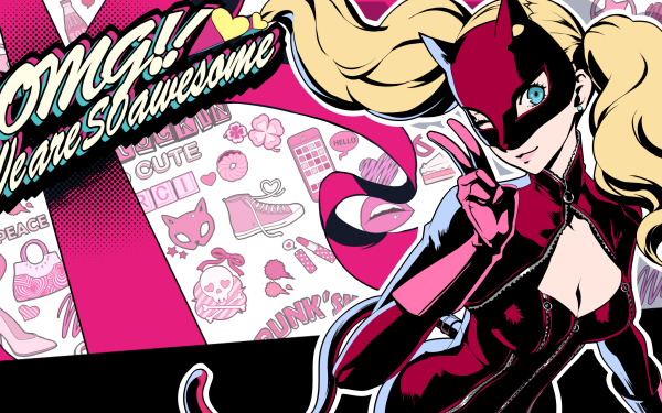 Video Game Persona 5 Royal Persona Ann Takamaki Panther HD Wallpaper | Background Image