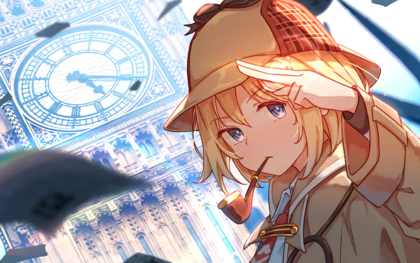 Watson Amelia hololive Anime Virtual Youtuber HD Desktop Wallpaper | Background Image