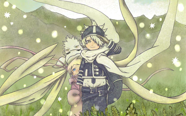 Niche (Tegami Bachi) Steak (Tegami Bachi) Lag Seeing Anime Letter Bee HD Desktop Wallpaper | Background Image