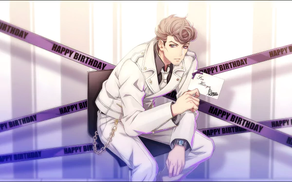 Hitoya Amaguni Anime Hypnosis Mic HD Desktop Wallpaper | Background Image