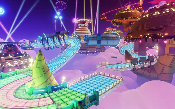 video game Chocobo GP HD Desktop Wallpaper | Background Image