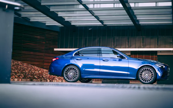 Mercedes-Benz C300 AMG Line vehicle Mercedes-Benz C-Class HD Desktop Wallpaper | Background Image