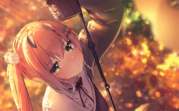 hololive Momosuzu Nene Anime Virtual Youtuber HD Desktop Wallpaper | Background Image
