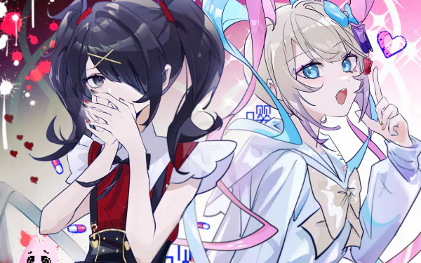 Ame-chan (Needy Girl Overdose) OMGkawaiiAngel-chan video game NEEDY GIRL OVERDOSE HD Desktop Wallpaper | Background Image