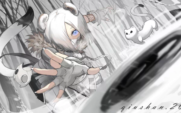 Shirayuki (Arknights) video game Arknights HD Desktop Wallpaper | Background Image