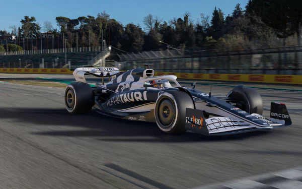 Scuderia AlphaTauri F1 Sports HD Desktop Wallpaper | Background Image