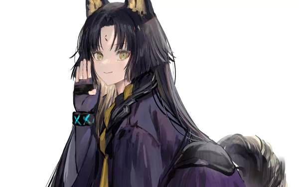 Saga (Arknights) video game Arknights HD Desktop Wallpaper | Background Image