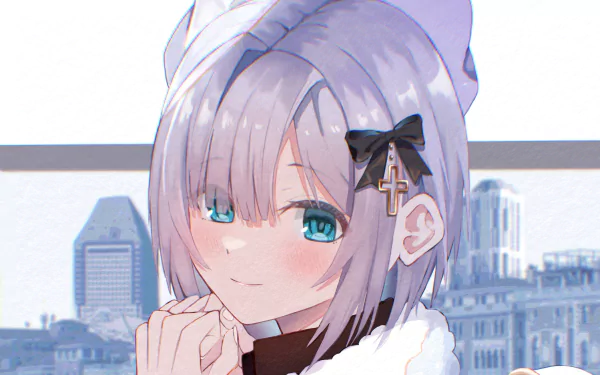 Lupinus Virtual Games VSPO! Kaga Sumire Anime Virtual Youtuber HD Desktop Wallpaper | Background Image