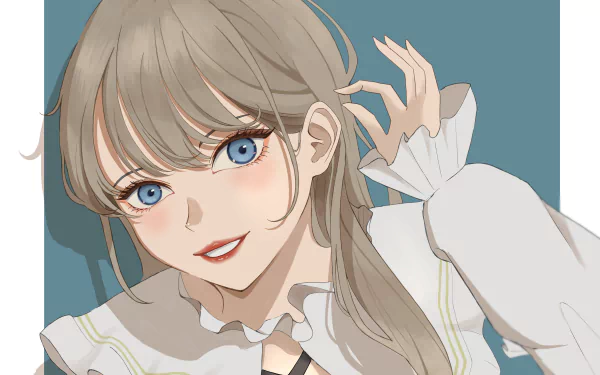 VSPO! Hanabusa Lisa Cattleya Regina Games Anime Virtual Youtuber HD Desktop Wallpaper | Background Image