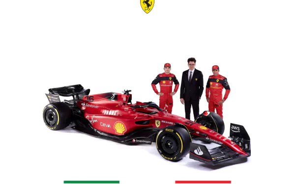  Ferrari F1-75 - 2022 Formula One World Championship - Pilots