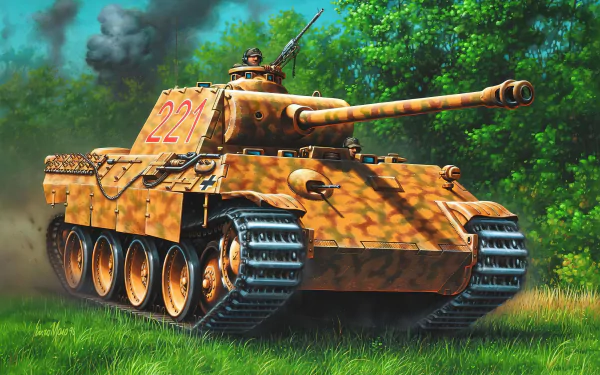tank military Panther Tank HD Desktop Wallpaper | Background Image