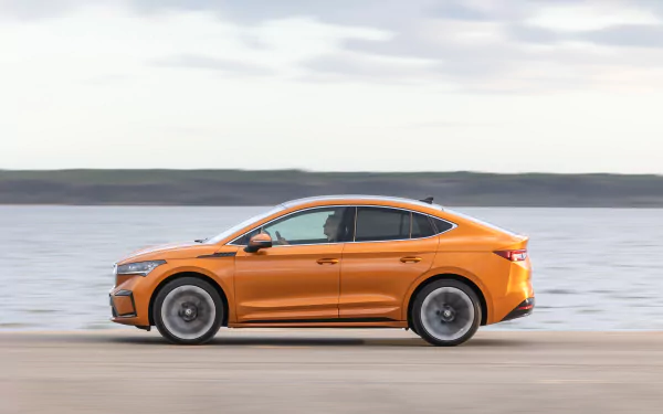 vehicle Skoda Enyaq iV 80 HD Desktop Wallpaper | Background Image