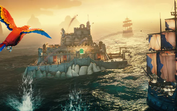 video game Sea Of Thieves HD Desktop Wallpaper | Background Image