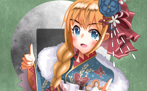 Pecorine (Princess Connect) Anime Princess connect! Re:Dive HD Desktop Wallpaper | Background Image