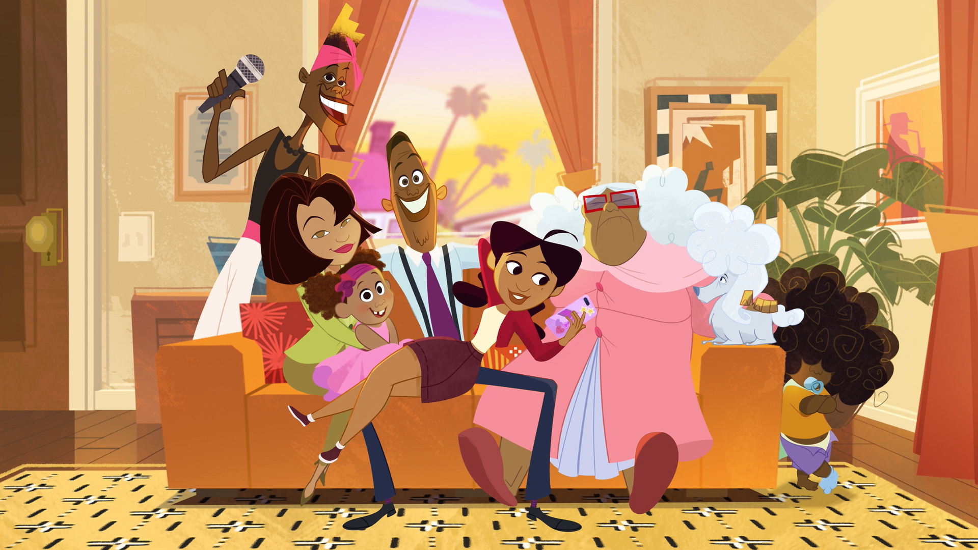 TV Show The Proud Family: Louder and Prouder HD Wallpaper Background Image.
