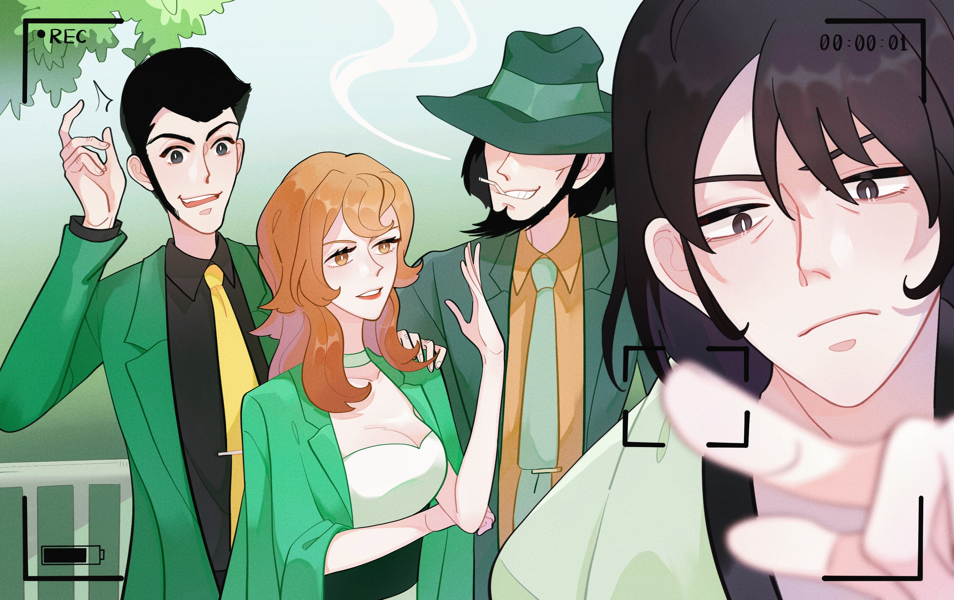 lupin the third icons | Lupin iii, Aesthetic anime, Anime