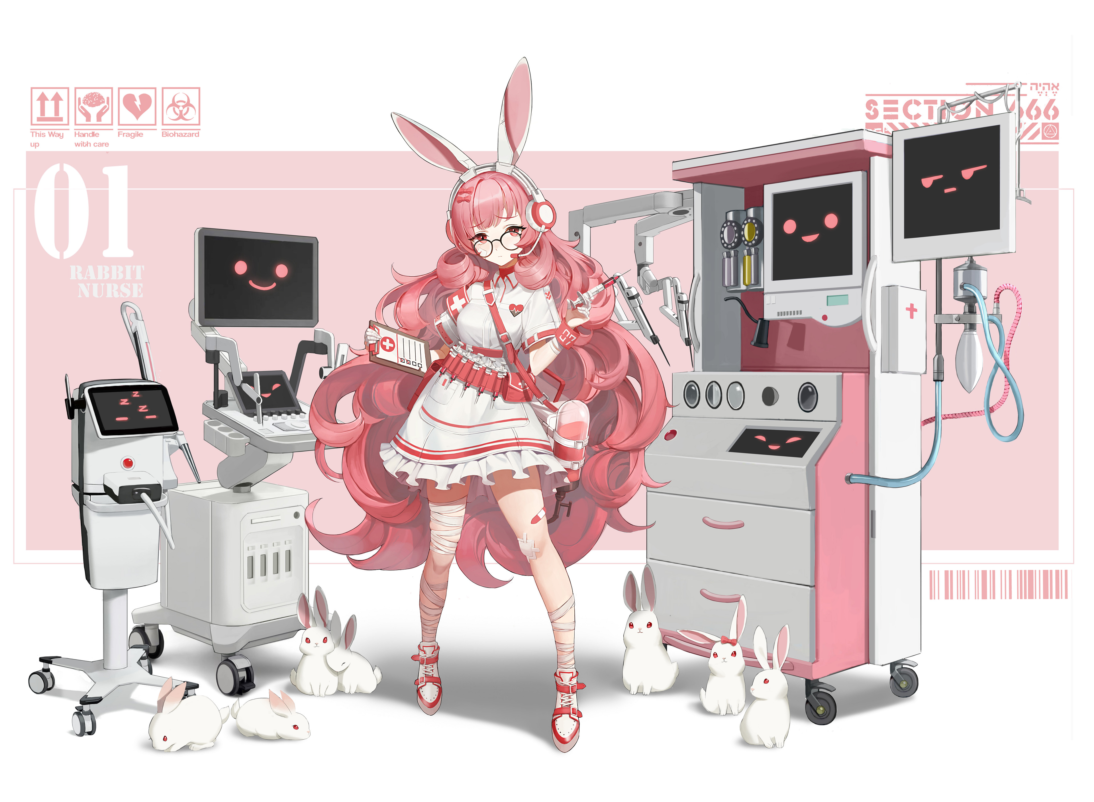 Rabbit nurse by JunYoung Shin