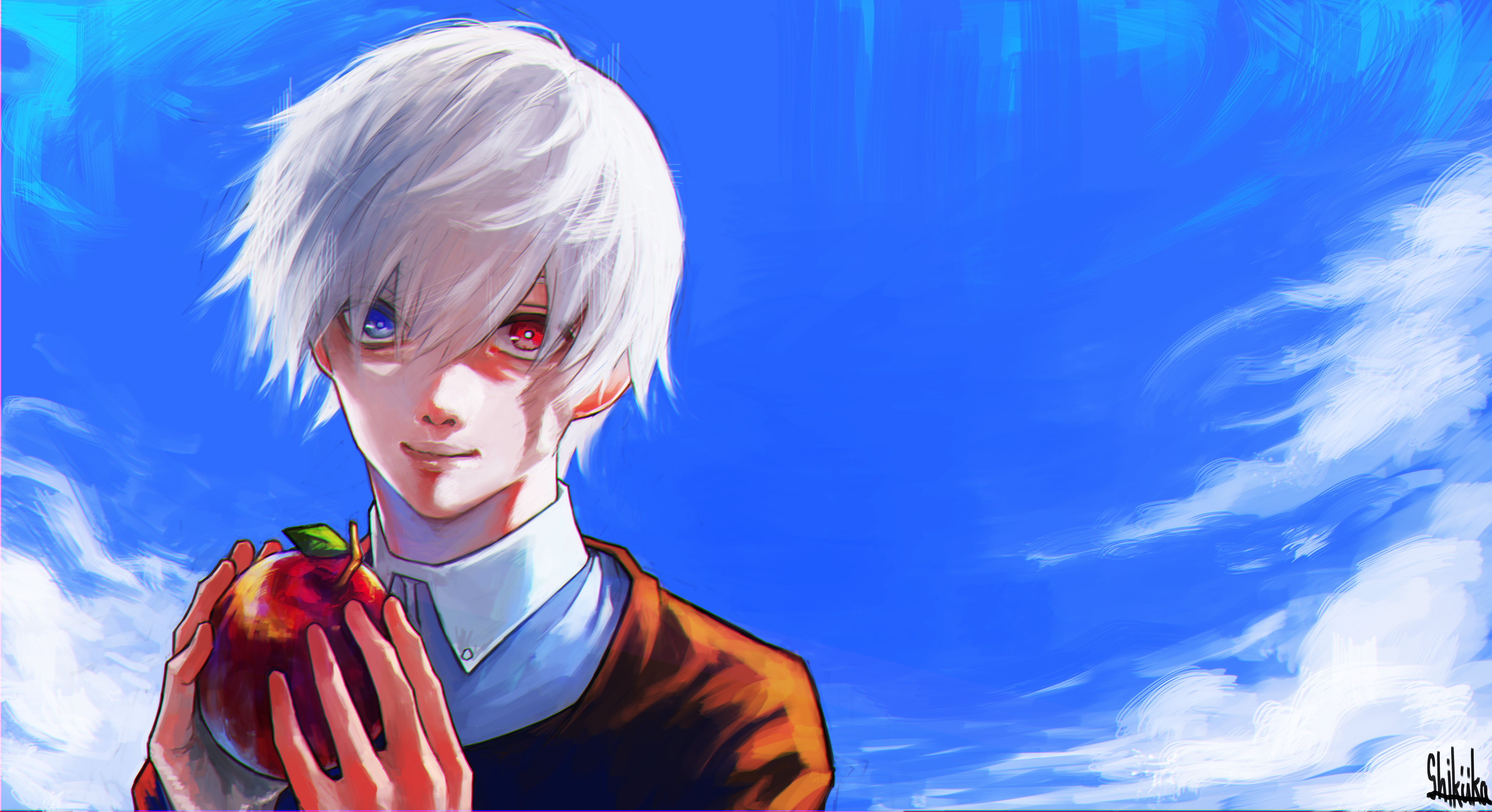 Download wallpapers 4k, Ken Kaneki, darkness, Tokyo Ghoul, manga, Sasaki  Haise, artwork for desktop with resolution 3840x2400. High Quality HD  pictures wallpapers