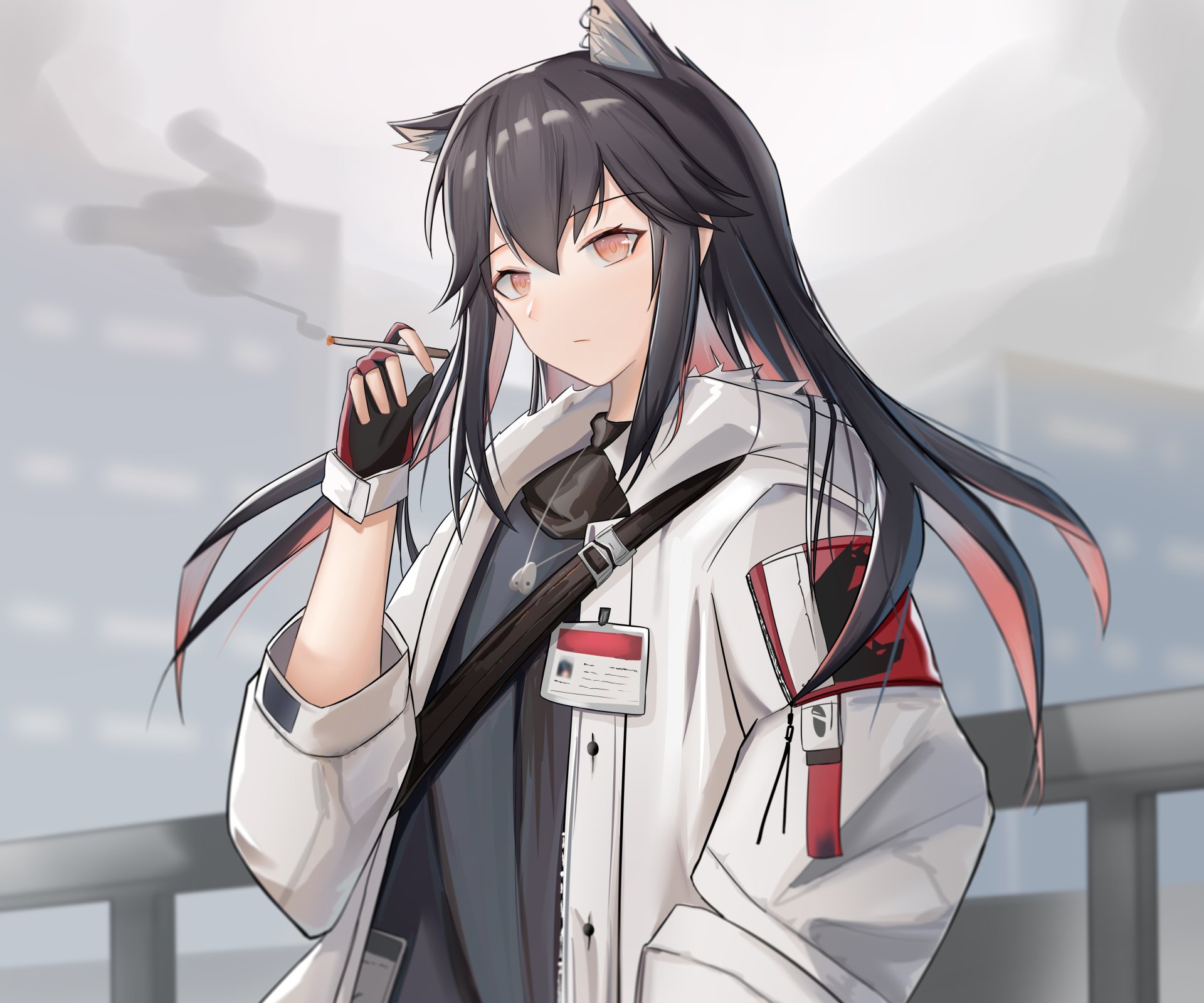 Download Texas (Arknights) Video Game Arknights 4k Ultra HD Wallpaper