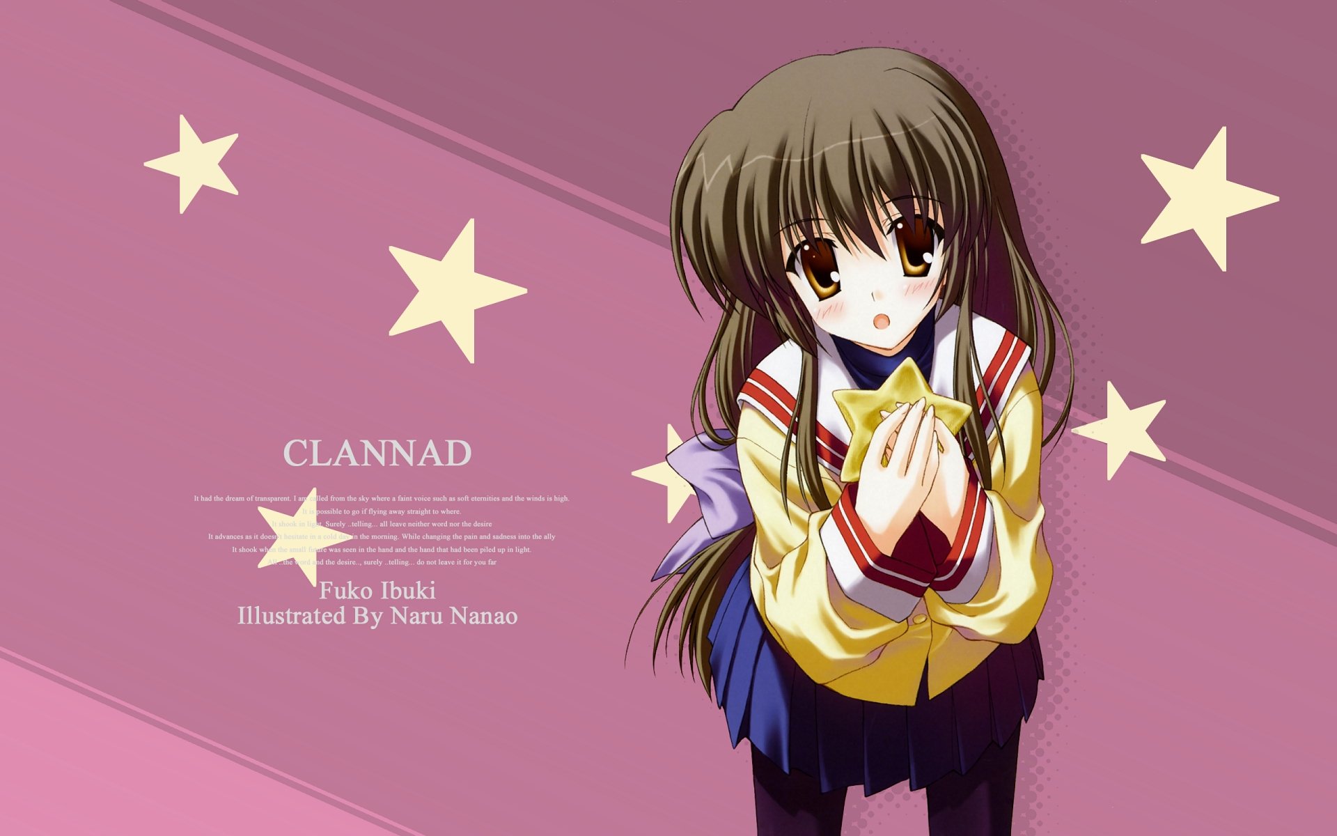 Download Fuuko Ibuki Anime Clannad HD Wallpaper