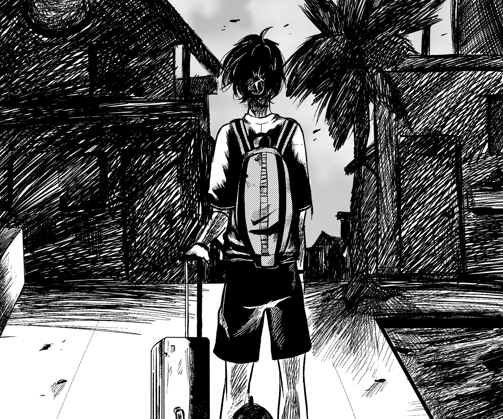 Download Shinpei Ajiro Anime Summer Time Rendering HD Wallpaper by Reishita Ira