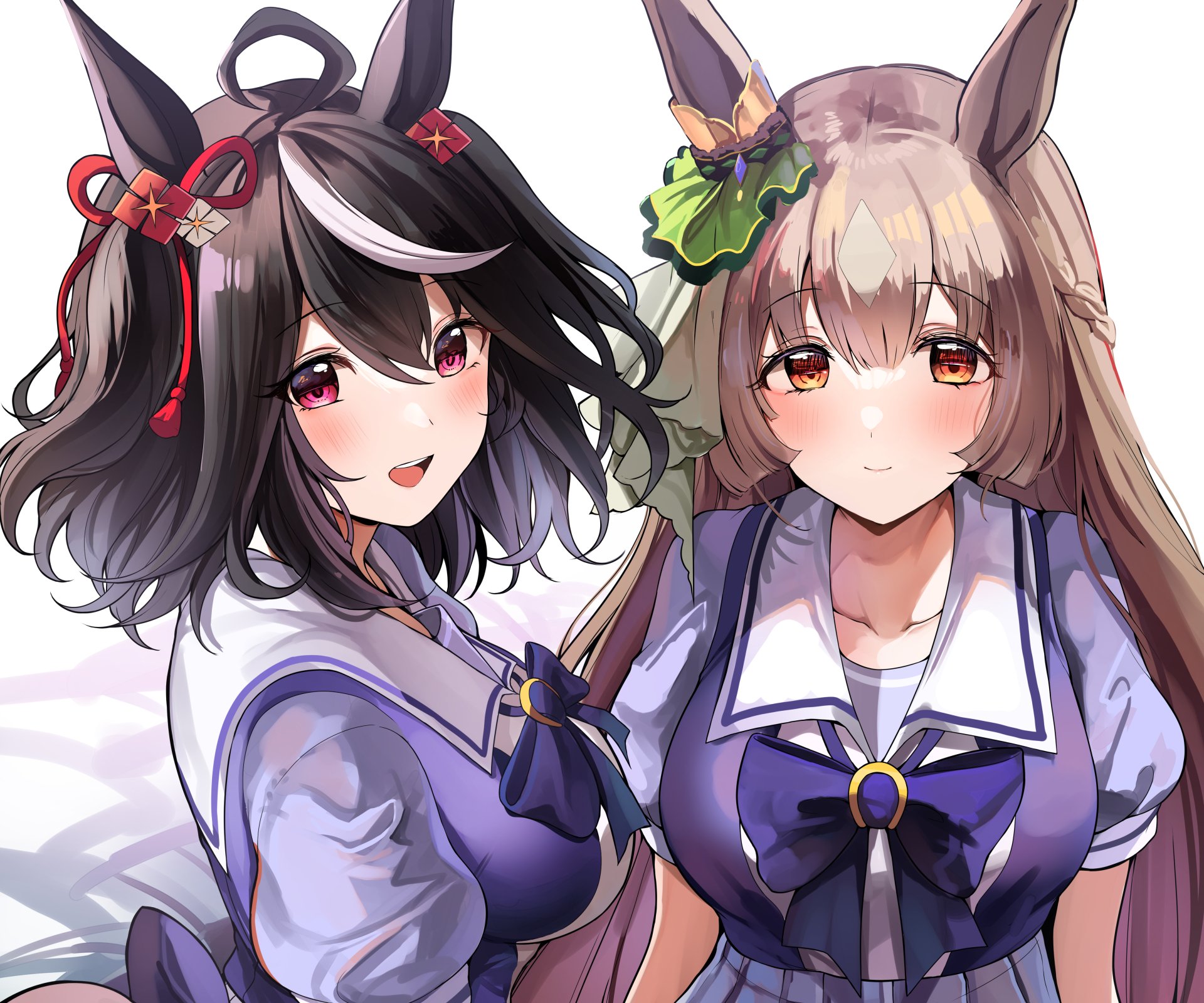 Download Satono Diamond Kitasan Black Anime Uma Musume: Pretty Derby 4k Ultra HD Wallpaper