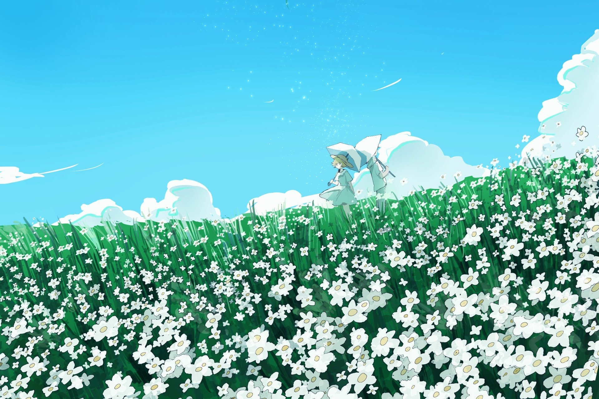 Download Emma (The Promised Neverland) Ray (The Promised Neverland) Anime The Promised Neverland 4k Ultra HD Wallpaper