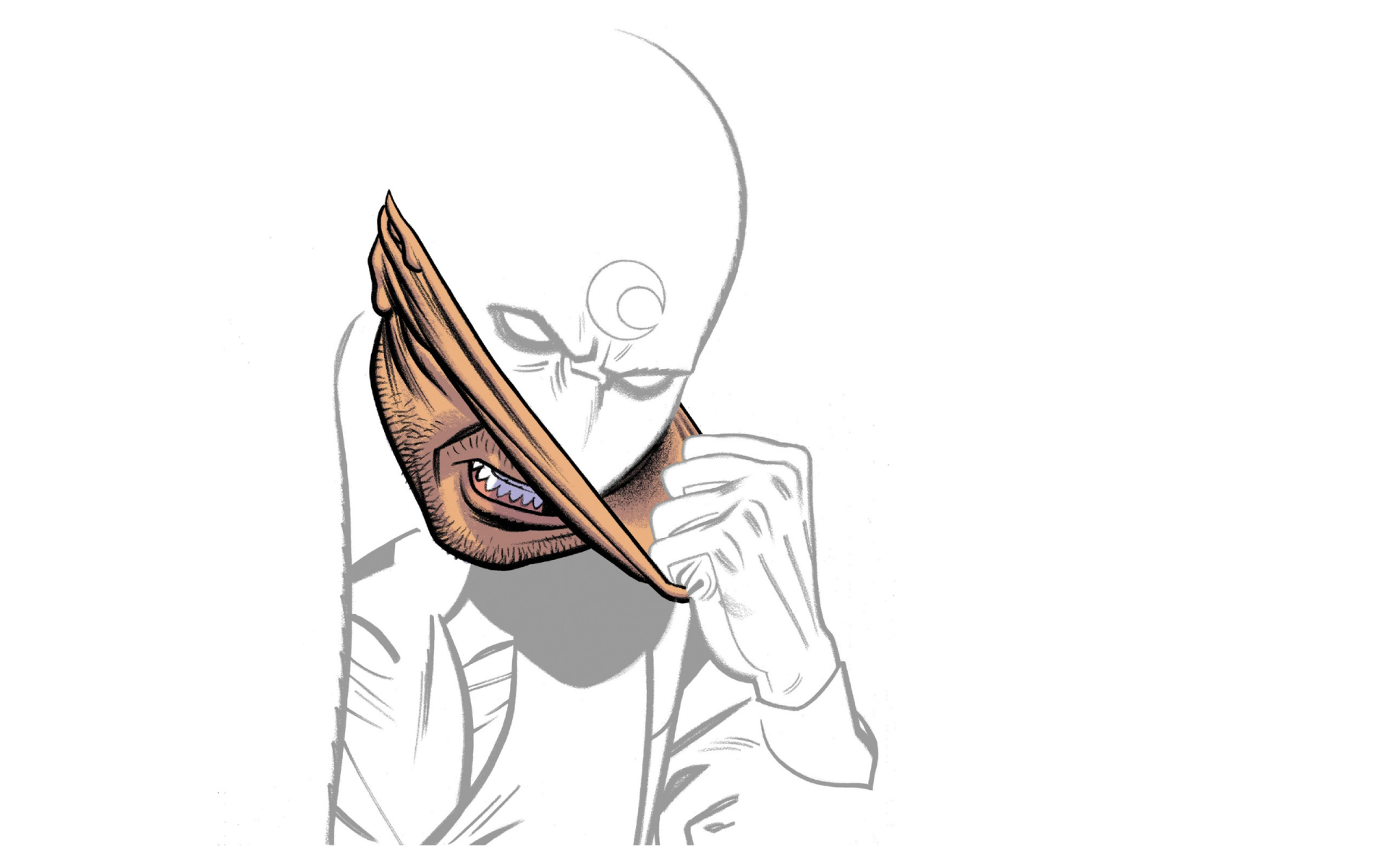 Download Marc Spector Comic Moon Knight HD Wallpaper by Greg Smallwood